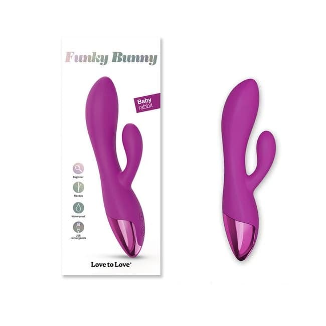Love to Love Funky Bunny Sweet Orchid - Image 1