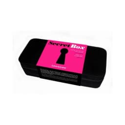 Love to Love Secret Black Velvet Lock Box, image 3