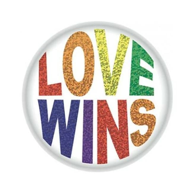 Love Wins Button - Image 1