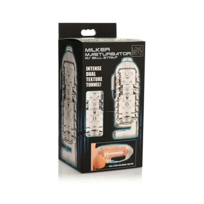 Lovebotz Milker Tpe Masturbator W/strap - Image 1