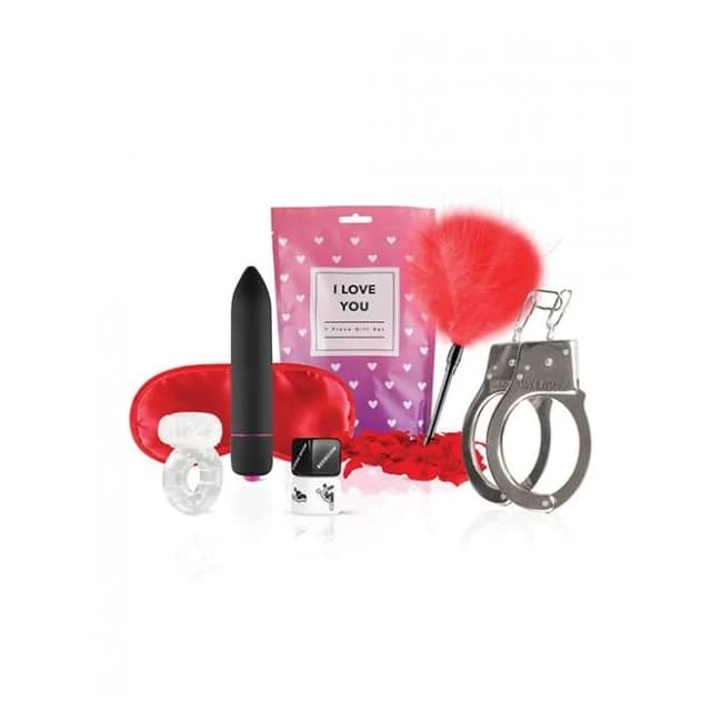Loveboxxx I Love You 7 Pc Gift Set - Red - Image 1