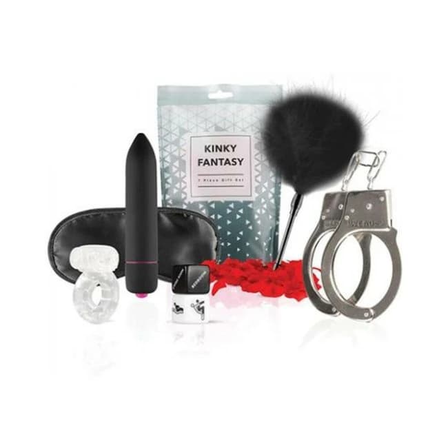 Loveboxxx Kinky Fantasy 7 Pc Gift Set - Green - Image 1
