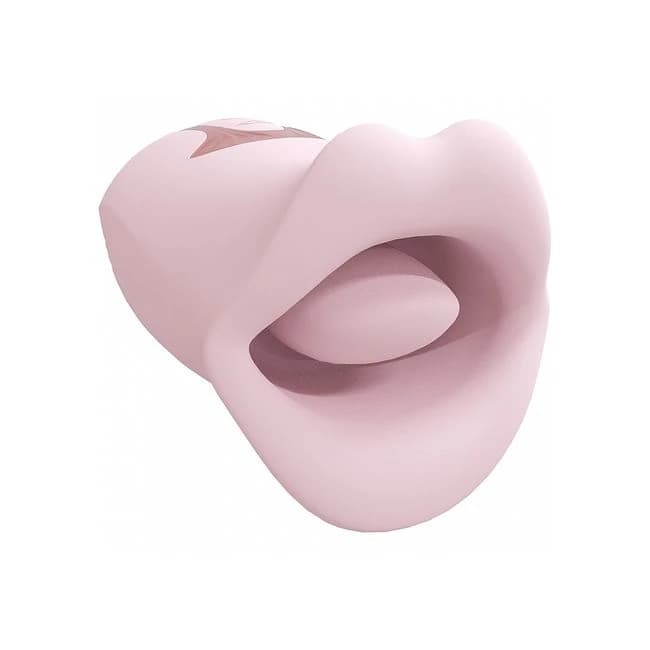Loveline Kiss Vibrating Mouth Pnk - Image 1