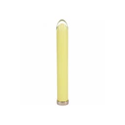 Loveline Sparkle 6.3 Vibrator Glass Yellow ", image 2
