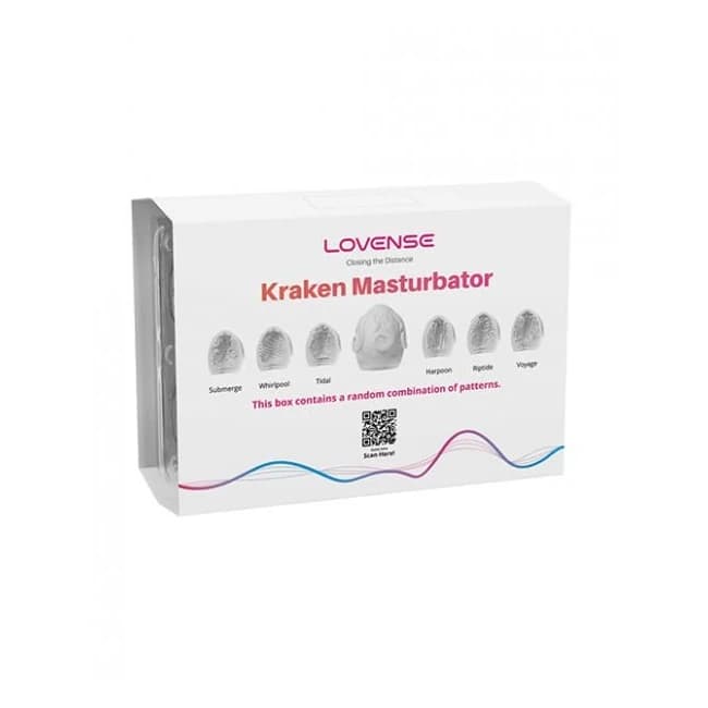 Lovense Kraken  Egg 6-pack - White - Image 1