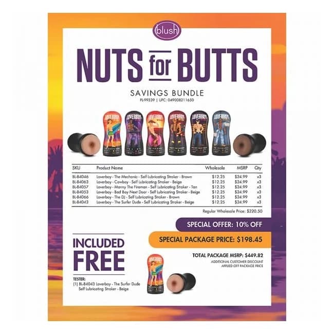 Loverboy Nuts for Butts Bundle - Image 1