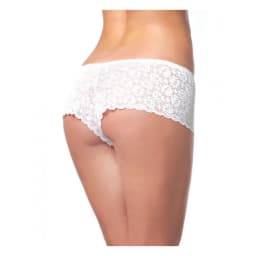 Low Rise Scallop Lace Booty Shorts, image 4
