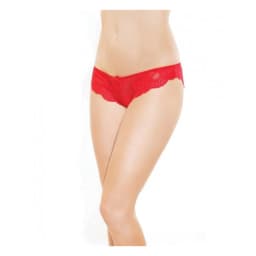Low Rise Stretch Scallop Lace Panty, image 1
