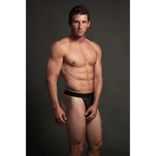 Luca Lace Thong Black L/xl - Image 1