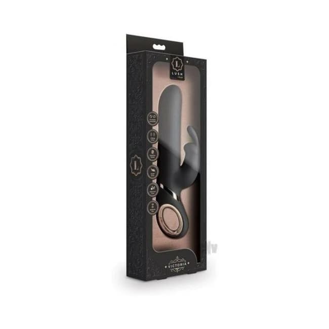 Lush Victoria Rabbit Vibrator Black - Image 1