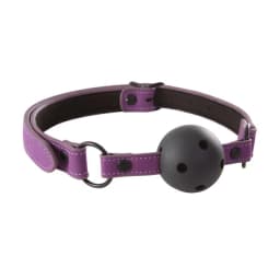 Lust Bondage Ball Gag Purple - Image 2