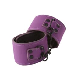 Lust Bondage Wrist Cuff Purple, image 2