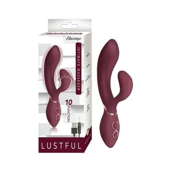 Lustful Intimate Massager Eggplant - Image 1