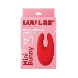 Luv Lab Bu89 Mini Bunny Silicone Red, image 2