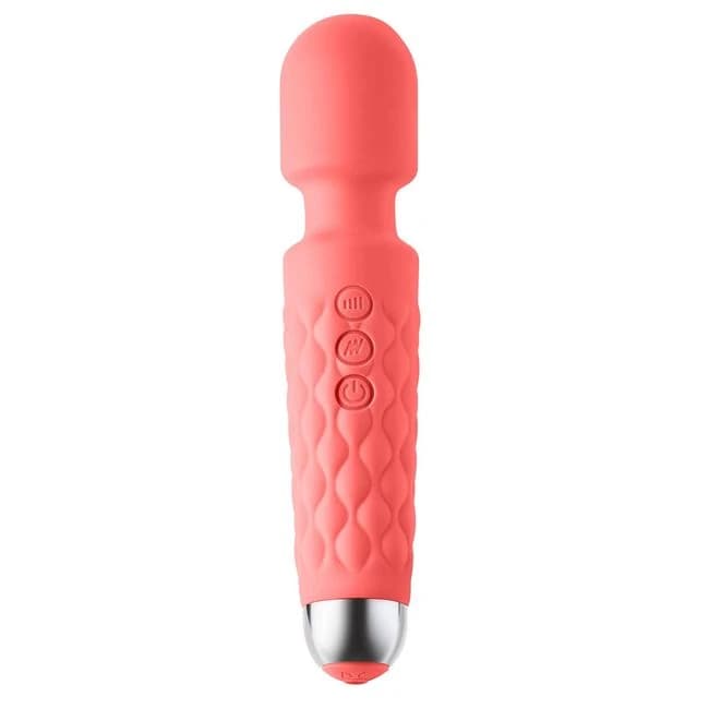 Luv Lab Lw96 Large Wand Silicone Coral - Image 1