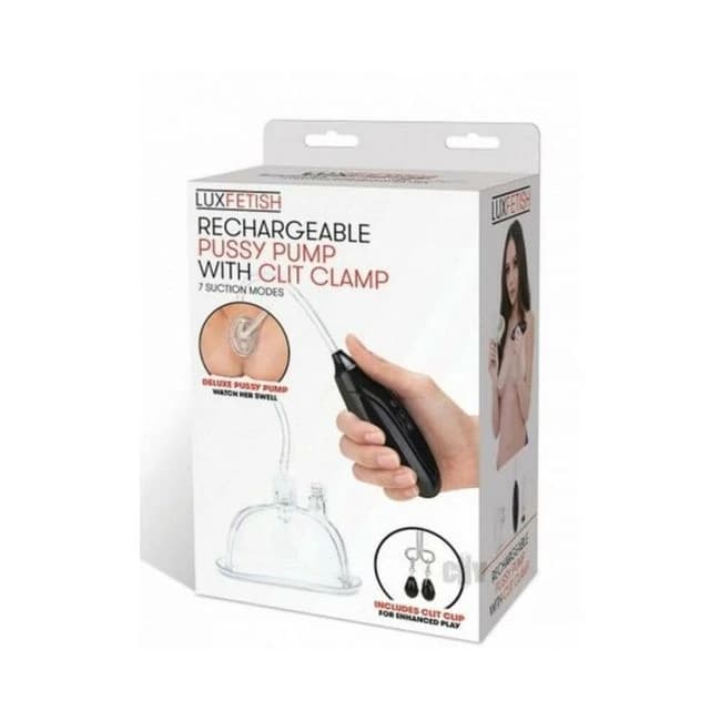 Lux F Recharge Pussy Pump W/clit - Image 1