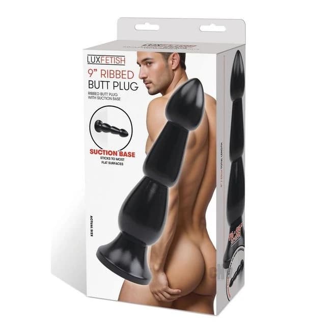 Lux F Ribbed Butt Plug 9 - Image 1