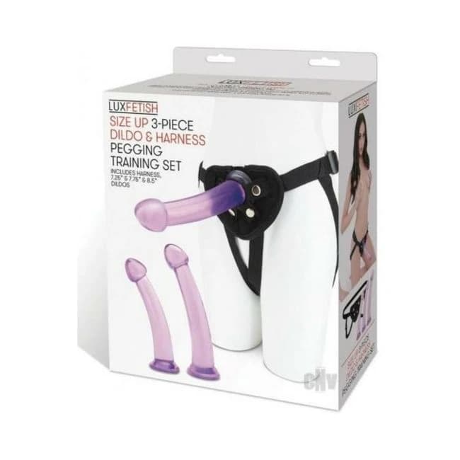 Lux F Size Up Pegging Training Set 3pc - Image 1