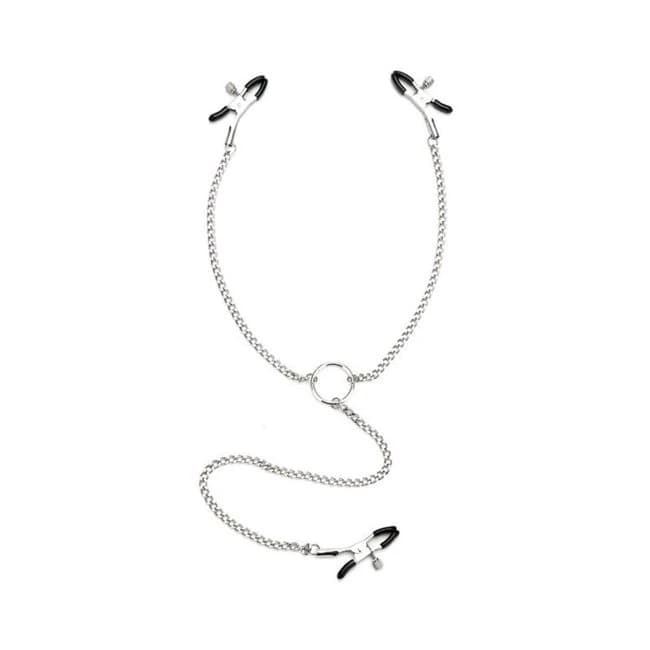 Lux Fetish Adjustable Nipple and Clit Clamp - Image 1