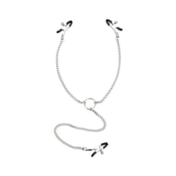 Lux Fetish Adjustable Nipple and Clit Clamp, image 1