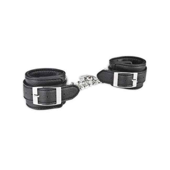 Lux Fetish Leatherette Cuffs - Image 1