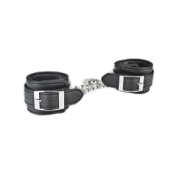 Lux Fetish Leatherette Cuffs, image 1