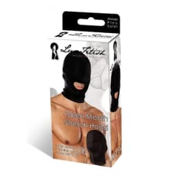 Lux Fetish Open Mouth Stretch Hood - Image 1