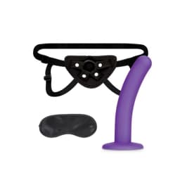 Lux Fetish Strap on Harness & Dildo Set, image 6