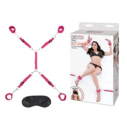 Lux Fetishbed Spreader - Pink - Image 1