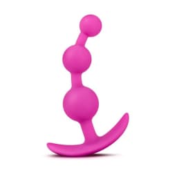 Luxe Be Me 3 Fuschia Anal Plug, image 4
