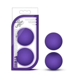Luxe Double O Kegel Ballspurple, image 4