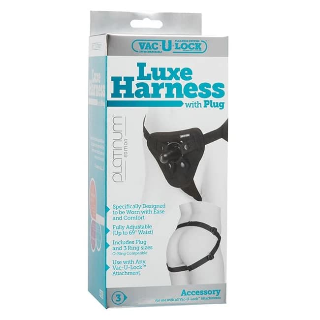 Luxe Harness Black - Image 1