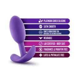 Luxe Wearable Vibra Slim Plug, image 8