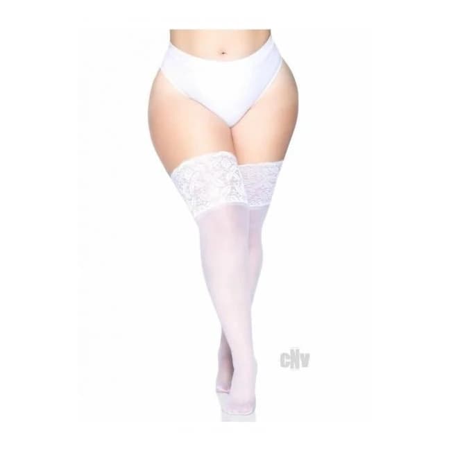 Lycra Stay Thigh High Lace Top Ps - Image 1
