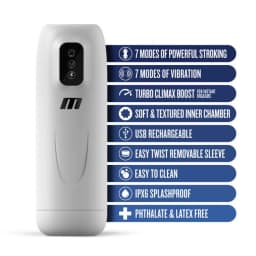 M for Men Robo-Bator White, image 2