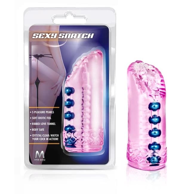 M FOR MEN SEXY SNATCH MASTURBATOR PINK  - Image 1