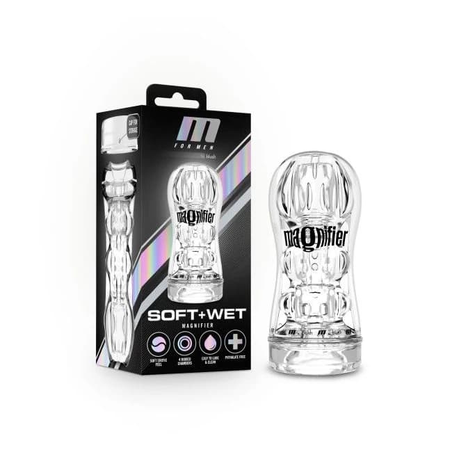 M for Men Soft & Wet Magnifier Clear - Image 1