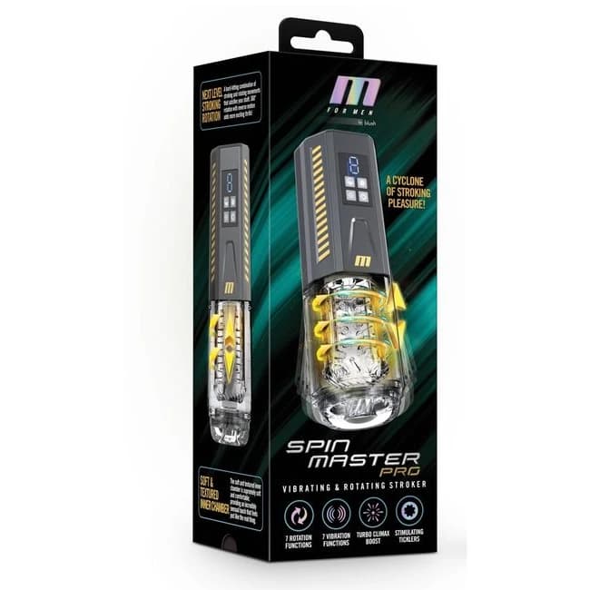 M for Men Spinmaster Pro Grey - Image 1
