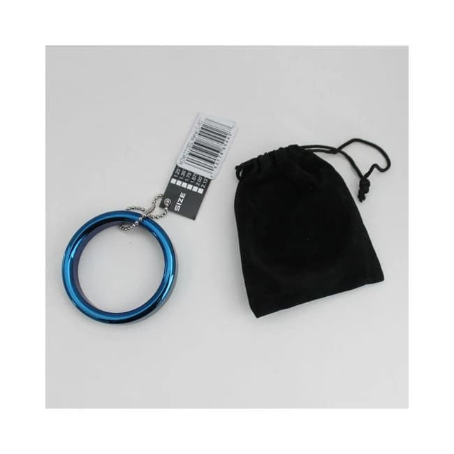 M2m Cock Ring Blue Steel 2in - Image 1