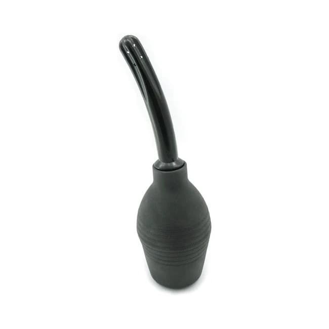 M2m Flexi Tip Anal Silicone Douche (black) - Image 1