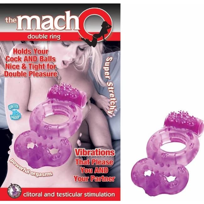 Macho Double Ring Purple - Image 1