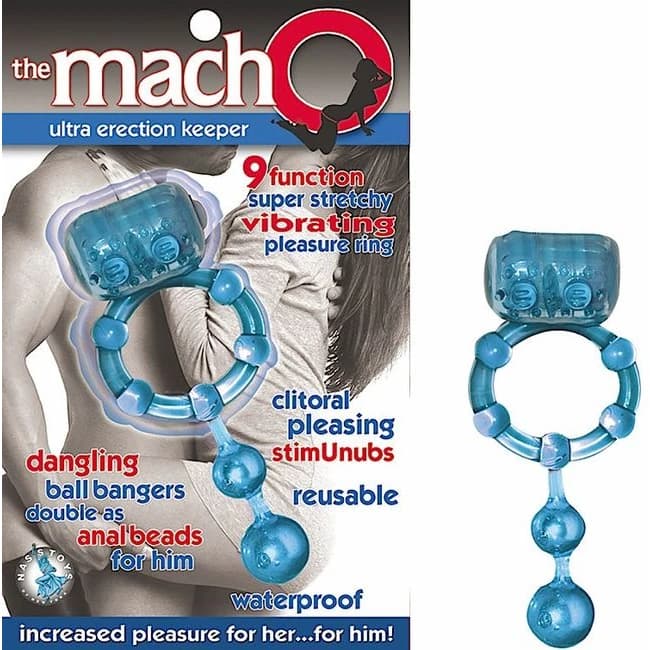 MACHO ULTRA ERECTION KEEPER BLUE  - Image 1