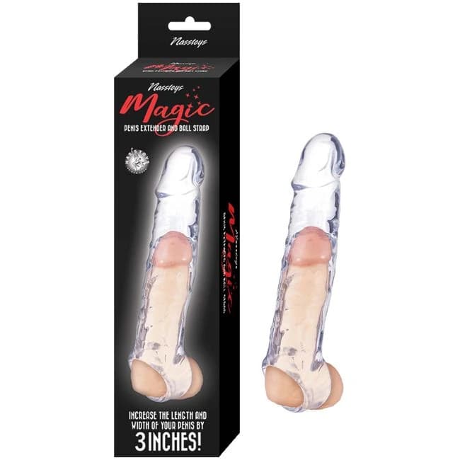 MAGIC EXTENDER & BALL STRAP 6.5IN CLEAR  - Image 1