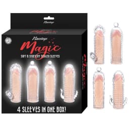 Magic Soft & Stretchy Tickler Sleeves - Clear - Image 3