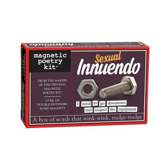 Magnetic Poetry Kit: Sexual Innuendo Edition - Image 1