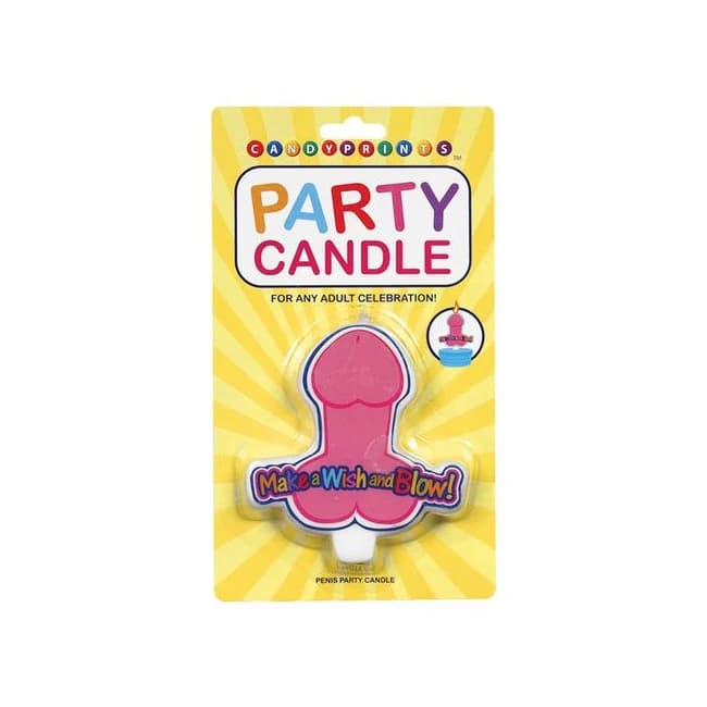 Make a Wish and Blow Penis Party Candle - Image 1