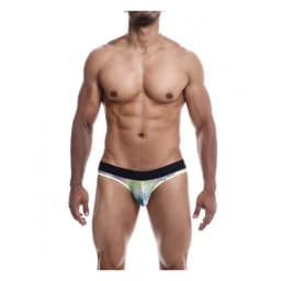 Male Basics Mob Aero Jock Green Dye, image 1