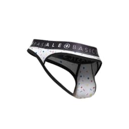 Male Basics Sexy Pouch Thong Confetti, image 1