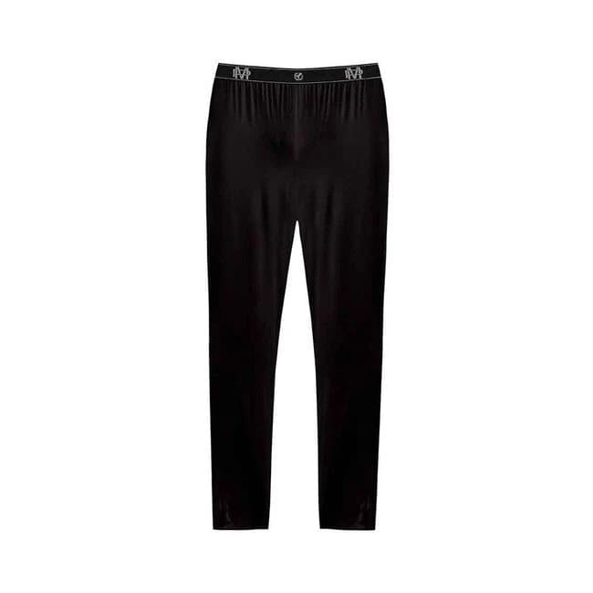 Male Power Bamboo Lounge Pants Black Large - Image 1