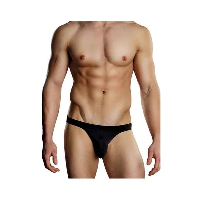 Male Power Bong Thong Underwear Black L/xl - Image 1